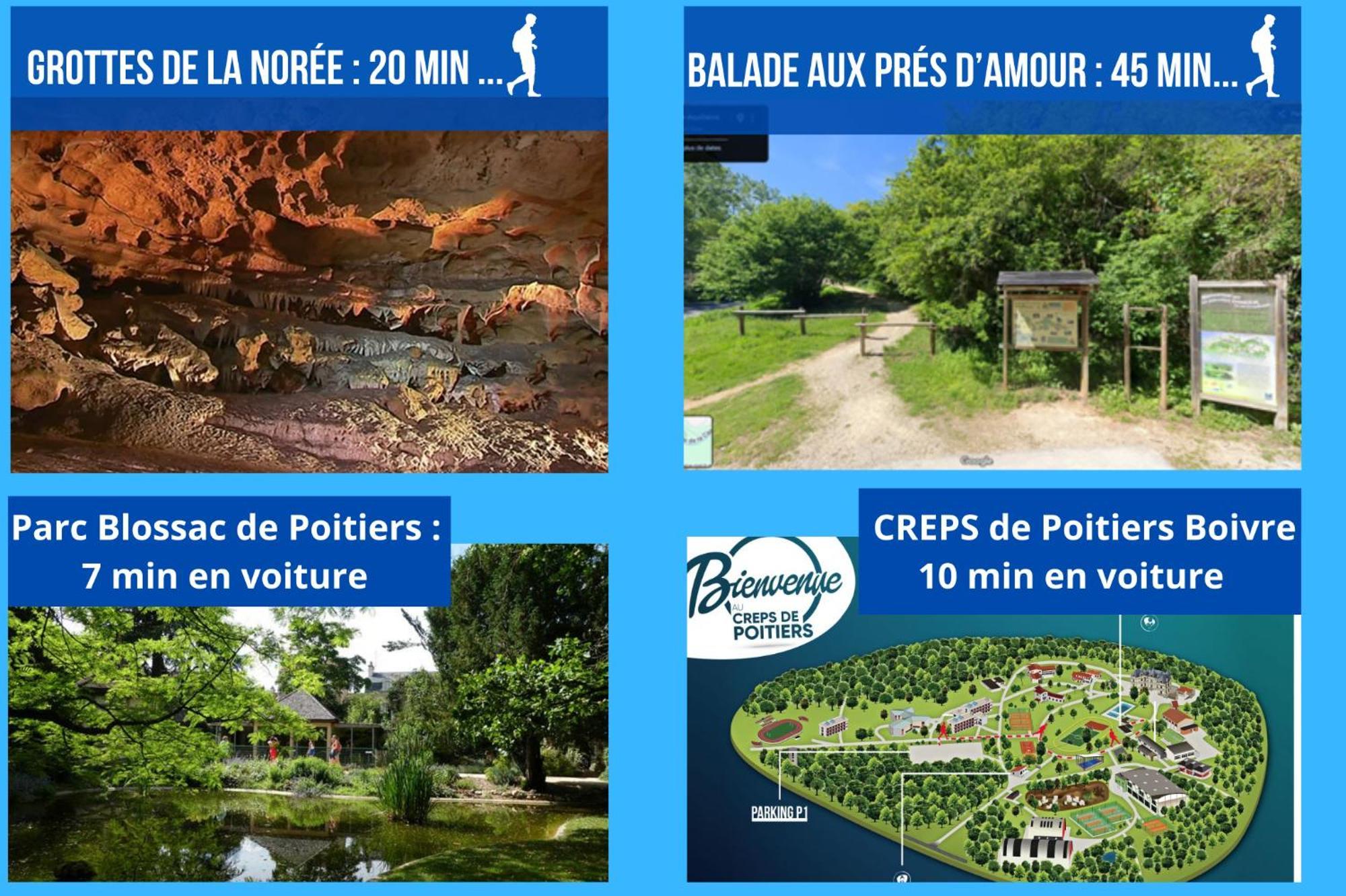 Bel Appartement T2 Climatise Avec Piscine Poitiers-Futuroscope-Creps De Poitiers Vouneuil-sous-Biard المظهر الخارجي الصورة